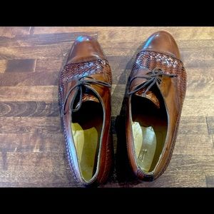 Johnston & Murphy Doman Brown Dress Shoe